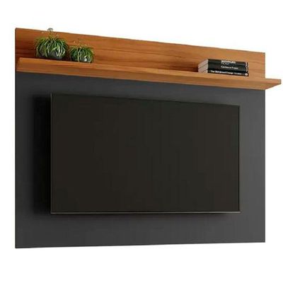 Painel 135cm Para Tv Até 50 Polegadas Nt1185 Notável Preto Tx- Freijó Trend