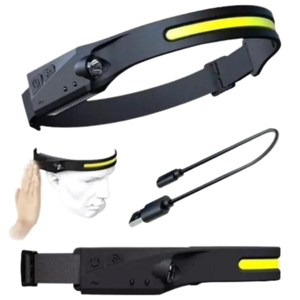 Lanterna De Cabeça Led Recarregável Bivolt