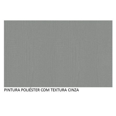 Torre Quente 60 Cm 2 Portas 2 Nichos Cinza Nice Cinza