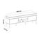 Rack Grafite/carvalho Tv De Até 75" Fio Led Madeira