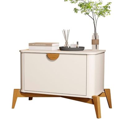 Mesa Auxiliar De Cabeceira Juazeiro Off White