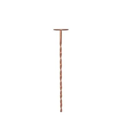 Colher Bailarina Bronze Em Aço Inox Com Disco Macerador 25cm 6151 - Mimo Style