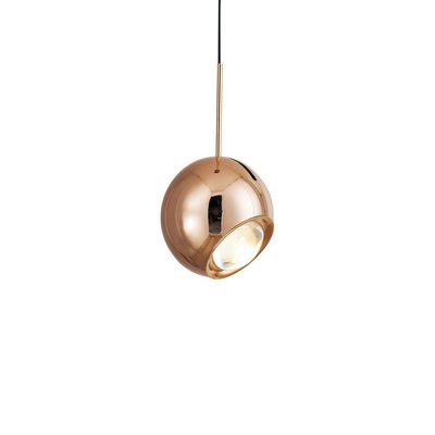 Lustre Pendente Astraled Revati Pt-9125 Dourado Brilho Led Bivolt