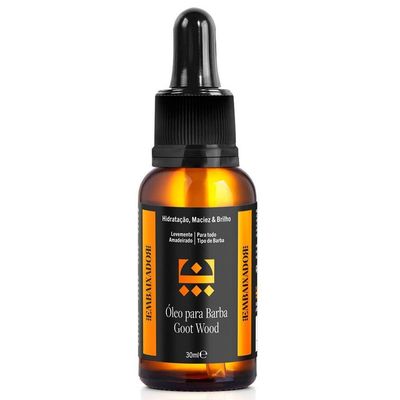 Kit 03 Óleo Para Barba Goot Wood + 03 Blend Turbodil Embaixador 30Ml