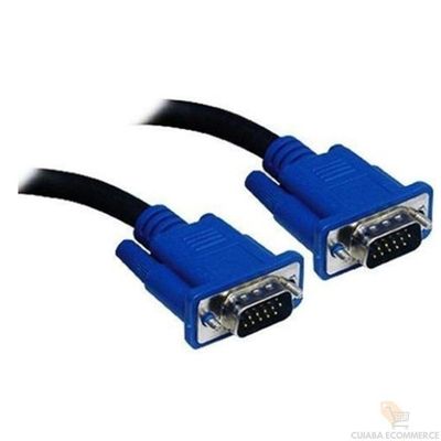 Cabo Vga Macho X Macho 1,5 Metros Para Monitores