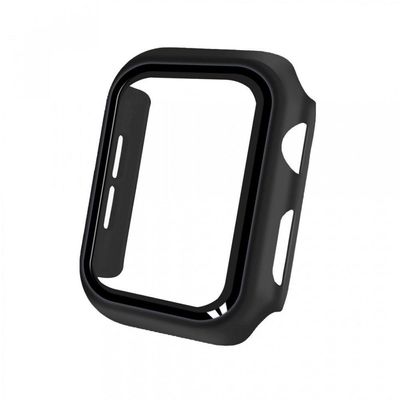 Case Para Apple Watch 45Mm (Series 7) - Armor + Película Integrada Na Case - Preta - Gshield