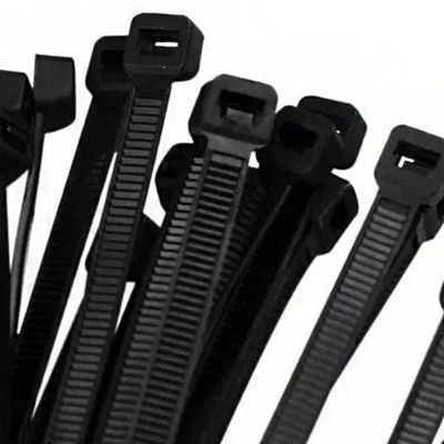 Abraçadeira De Nylon 370Mm X 7Mm Preto 500 Uni