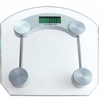 Balanca Corporal Digital Até 180Kg Banheiro - Vidro Temperado