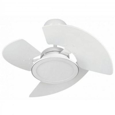 Ventilador Aventador Led Branco 220V 3 Pás 220V