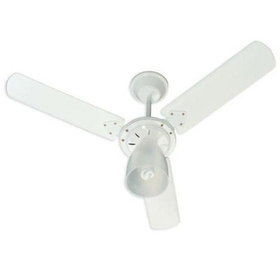 Ventilador Marbela Branco 110V 3 Pás Brancas 110V