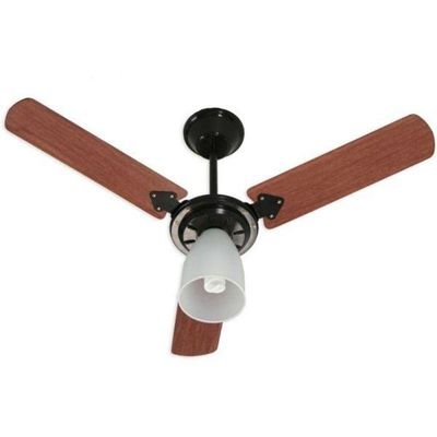 Ventilador Marbela Preto 110V 3 Pás Verniz 110V