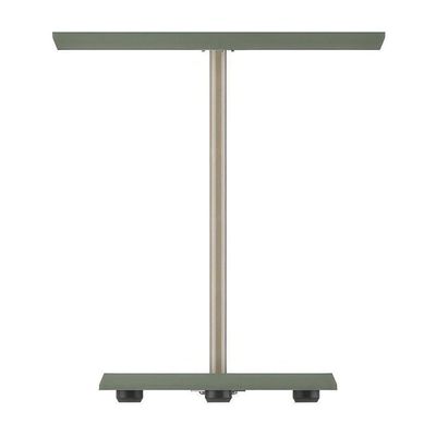 Mesa De Apoio Lateral Oval Bel - 100% Mdf Menta