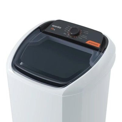 Lavadora De Roupas Semiautomática Premium 15 Kg Branca Wanke 127V
