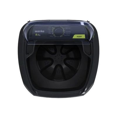 Lavadora De Roupas Semiautomática Super 8,5 Kg Preta Wanke 127V