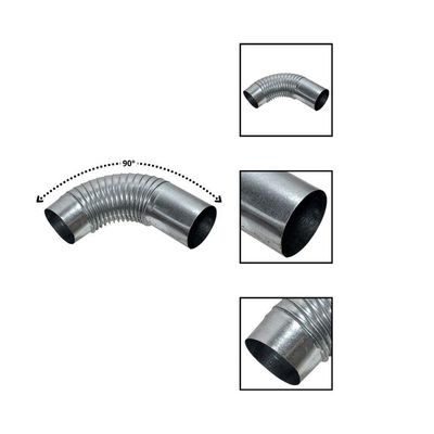 Kit Para Chaminé Fz 130 Mm - 5 Pçs - Fp
