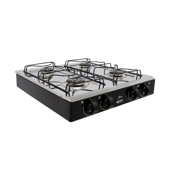 Fogão Junior 4 Bocas Clarice Preto