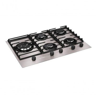 Fogão Cooktop 5 Bocas Ultra Chama MCG5BL Grade Dupla Mesa De Alumínio Mueller Bivolt