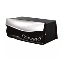 Caixa De Correio Pequena Frente Aluminio Para Muro 20x25x12