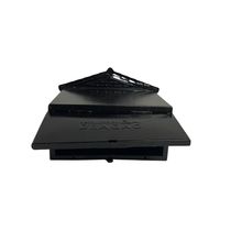 Caixa De Correios Pombinhos De Muro Pequena 12x25x12cm Preta