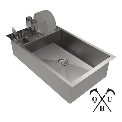 Cuba 80x40 Inoxidavel Calha Escorredor área Gourmet
