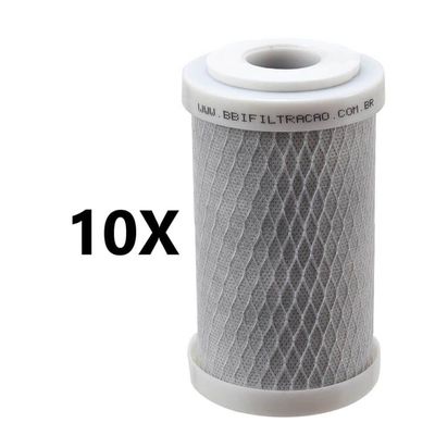 2 Filtro Bbi Pou 125 Transparente Anticloro + 10 Refis E125 Cor Transparente Voltagem Não Se Aplica