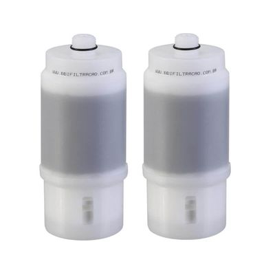 Kit 2 Refil Filtro Carvão Bf200 Bbi Similar Compatível Com Aqualar Ap200 Pa200 Aquaplus 200