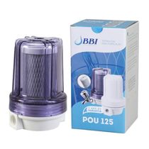 Filtro Pou 125 Tr Bbi 5 Carvão Ativado + 3 Refis + Suporte Cor Transparente Voltagem Não Se Aplica