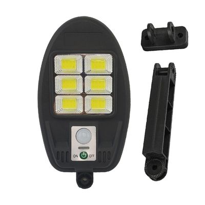 Luminaria Solar Poste Parede Presença Externo Led 3 Modos