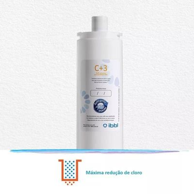 Kit 2 Unidades Refil Filtro Ibbl C+3 Original Para Immaginare E Fr600 Speciale Cor Branco