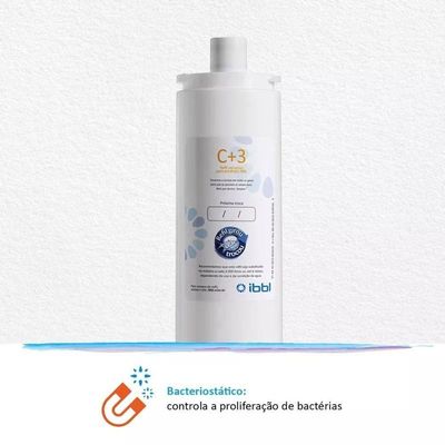 Kit 2 Unidades Refil Filtro Ibbl C+3 Original Para Immaginare E Fr600 Speciale Cor Branco