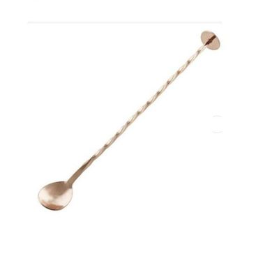 Kit 4 Colher Bailarina Revestimento De Bronze 27 Cm - Mimo