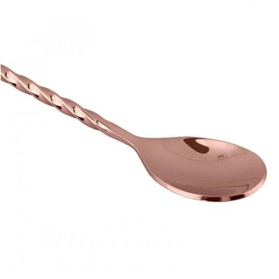 Kit 4 Colher Bailarina Revestimento De Bronze 27 Cm - Mimo