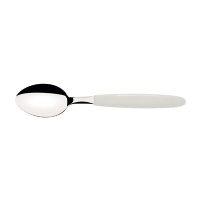 Colher De Mesa Tramontina Ipanema Com Lâmina Em Aço Inox E Cabo De Polipropileno Branco Tramontina