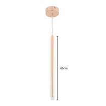 Lustre Pendente Skylight Aaron 3079l Led Bivolt Dourado/transparente