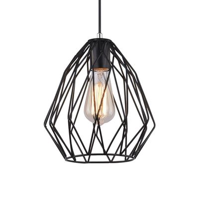 Lustre Pendente Taschibra Christa Preto E27 Bivolt