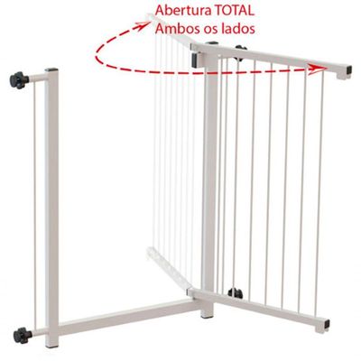 Grade Portão Divisor Ambiente Multigrade 70 Cm Branco