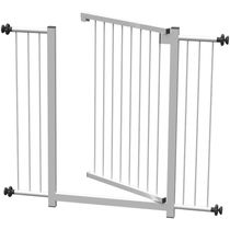 Grade Portão Pet Bebê Divisor Ambiente 90 Cm Branco