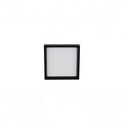 Plafon De Sobrepor Recuado Deep 24w 4000k Preto