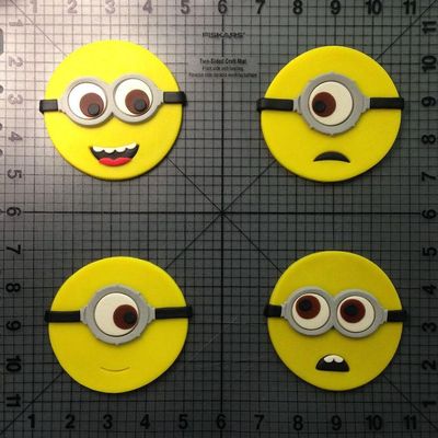 Cortador Kit Minions Modular Tamanho 5Cm