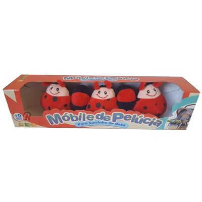 Móbile De Carrinho De Pelúcia Joaninha
