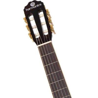 Violão Harmonics Acústico Clássico Nylon Gc-20Nt Natural.