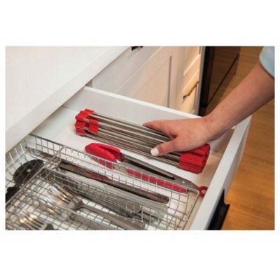 Escorredor Esteira Cozinha Louça Pia Cuba Extensivo Inox Silicone Compacto Flexivel Multiuso Pratico