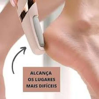 Lixador Para Pés Elétrico E Removedor De Calos Portátil