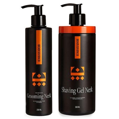 Grooming Capilar Nerk + Shaving Gel Nerk Embaixador 500Ml