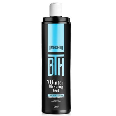 Kit 03 Shaving Gel Refrescante De Barbear Winter Bth 750Ml
