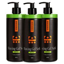 Kit 3 Shaving Gel De Barbear Nerk Menthol Embaixador 500Ml