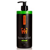 Kit 3 Shaving Gel De Barbear Nerk Menthol Embaixador 500Ml