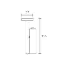 Plafon Taschibra Stala Para 1 Lâmpada Mr11 220v Preto 02080061-18