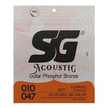 Encordoamento P-violão Fósforo Bronze Sg 0.010 - 0.047