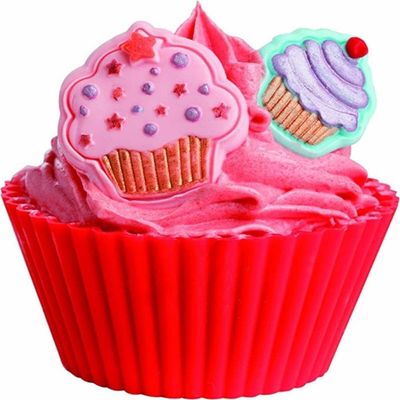 Kit 2 Cortadores Bolo 3d Cupcake Biscoito Sorvete Silikomart